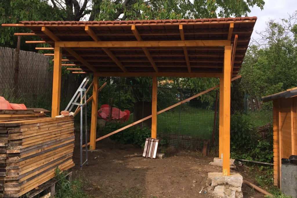 Hodinový manžel Praha a okolí - dobrejmanzel.cz - Stavba pergoly